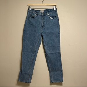 Everlane “Original Cheeky” Jeans Blue Size 28‎ crop